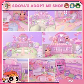 Adopt Me! Candicorn Rainbow Build
