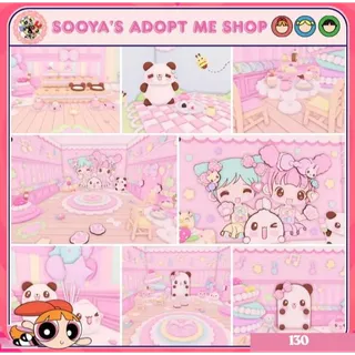 Adopt Me! Mofu-Mofu House Build