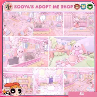 Adopt Me! Chubby Bunny Bakery House Build