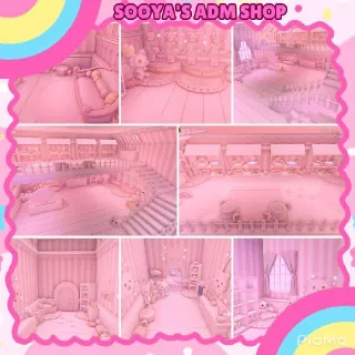 Adopt Me! Blush Pink House Build