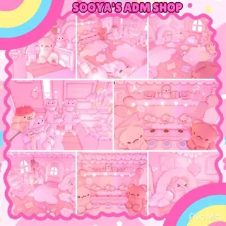 Adopt Me! Pink Pudding Grinding House Build