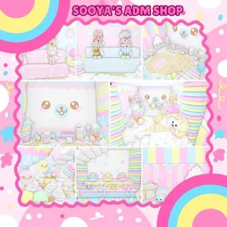 Adopt Me! Mamegoma Gingerbread House Build