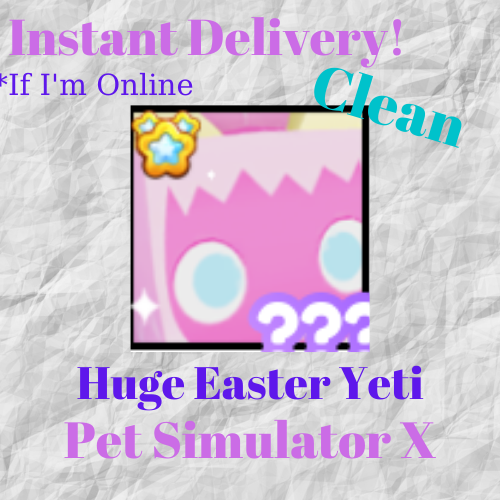 Huge Easter Yeti - Game Items - Gameflip