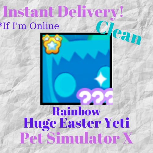 Huge Easter Yeti - Game Items - Gameflip