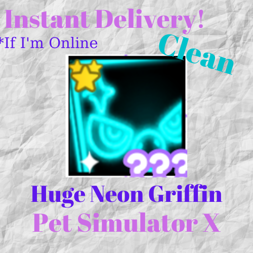 Huge Neon Griffin - Game Items - Gameflip