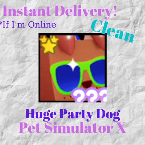 Huge Party Dog Game Items Gameflip