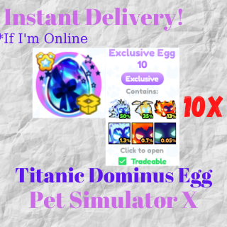 Titanic Dominus Egg - Game Items - Gameflip