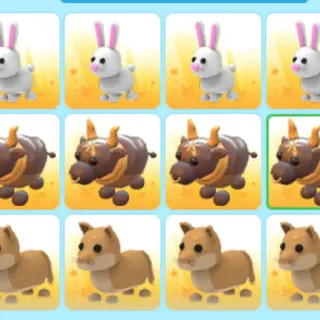 12x adopt me pet bundle