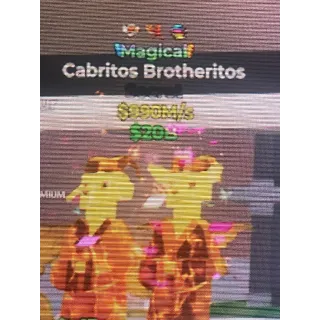 Cabritos Brotheritos 990m/s