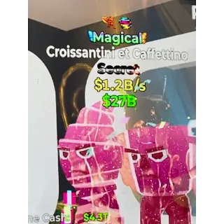 Croissantini et Caffettino 1.2B/s