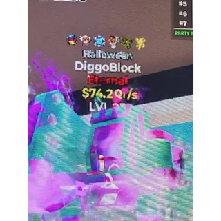 Diggoblock 74Qi/s