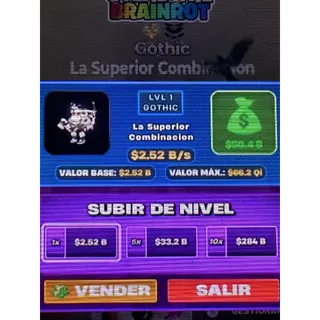 La Superior Combinacion 2.52B/s