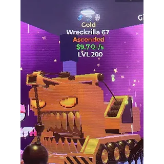 Wreckzilla 67 Gold 3T