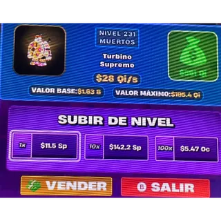 Turbino Supremo Muertos