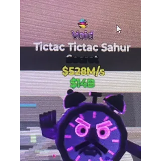 Tictac Tictac Sahur 528m/s