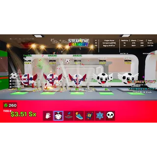 7x Ball Rot 17x Grande 1x Love Rot
