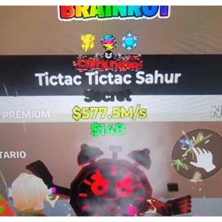 Tictac Tictac Sahur 577.5m/s