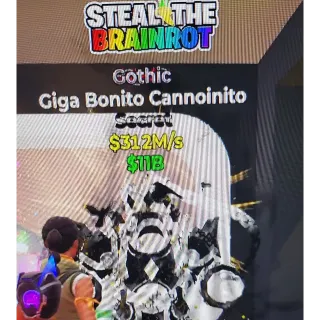 Giga Bonito Cannoinito Gothic