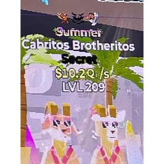 Cabritos Brotheritos 10.2Qi/s