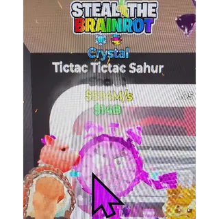 Tictac Tictac Sahur Crystal