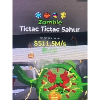 Tictac Tictac Sahur 511.5m/s