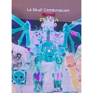La Skull Combinacion 76Qi/s Max Lv