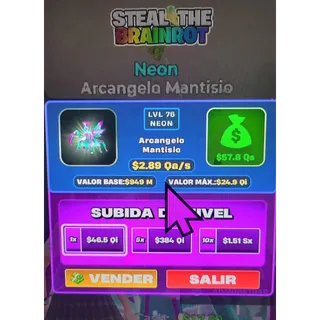 Arcangelo Mantisio Neon
