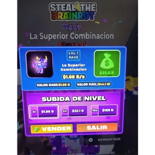 La Superior Combinacion 1.68B/s Rave