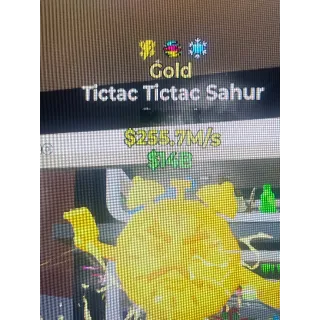 Tictac Tictac Sahur 255.7m/s