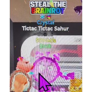 Tictac Tictac Sahur Crystal