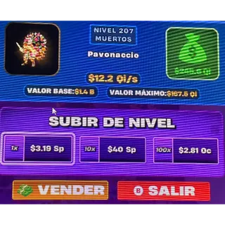 Pavonaccio Muertos
