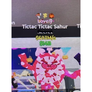 Tictac Tictac Sahur 693m/s