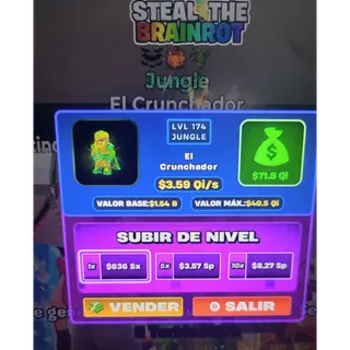 El Crunchador 3.59Qi/s 3T