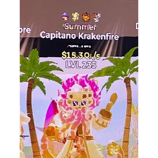 Capitano Krakenfire 15.3Qi/s