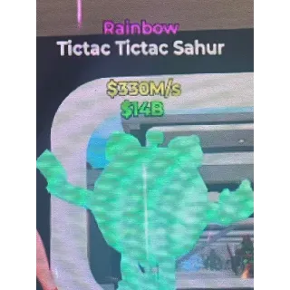 Tictac Tictac Sahur 330m/s