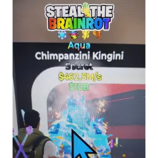 Chimpanzini Kingini Aqua