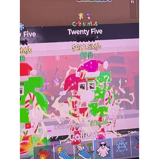 Twenty Five 412.5m/s