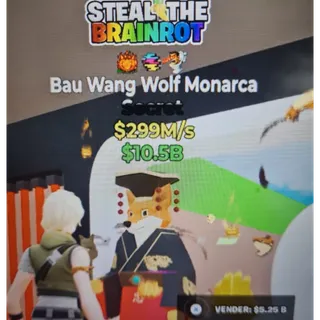 Bau Wang Wolf Monarca 299m/s