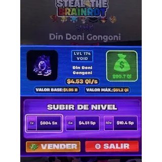 Din Doni Gongoni 4.53Qi/s 7T