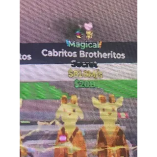 Cabritos Brotheritos 810m/s