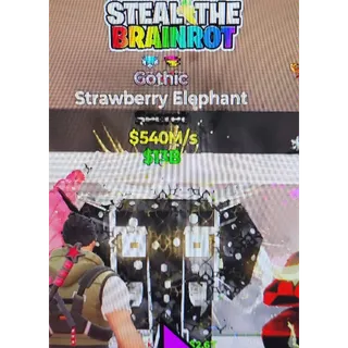 Strawberry Elephant 540m/s