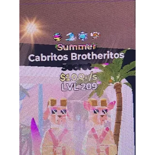 Cabritos Brotheritos 10Qi/s