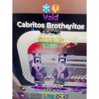 Cabritos Brotheritos 765m/s