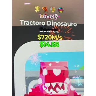 Tractoro Dinosauro Lovely