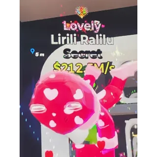 Lirili Ralilu 212.5m/s