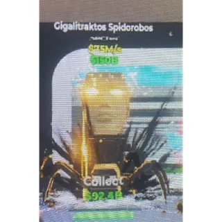 Gigalitraktos Spidorobos 75m/s