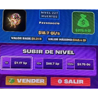 Pavonaccio Muertos