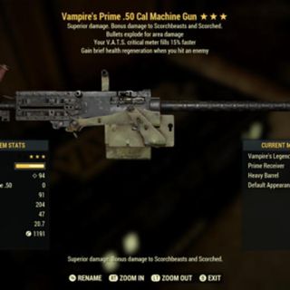 Weapon | V/E/15vf .50 Cal