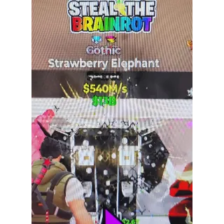 Strawberry Elephant 540m/s