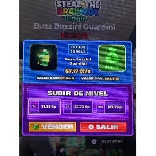 Buzz Buzzini Guardini 7.17Qi/s